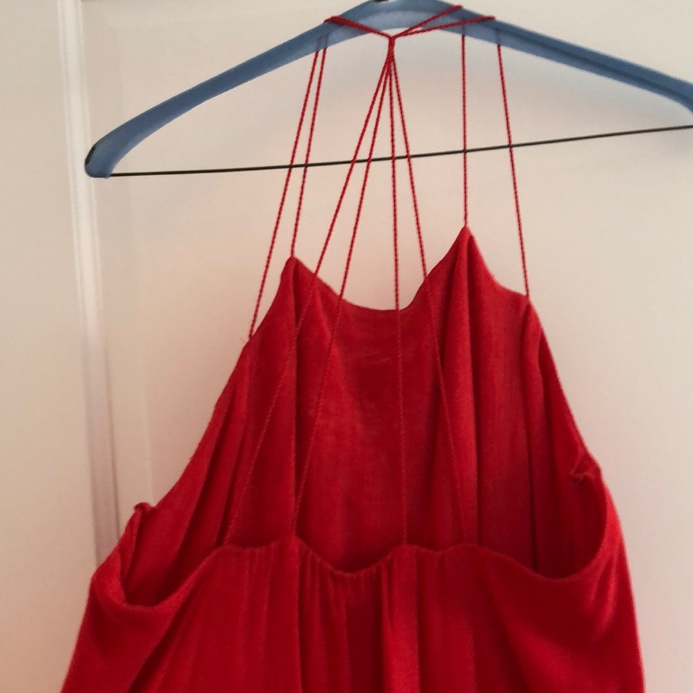 Alice and Olivia Red Mini Dress